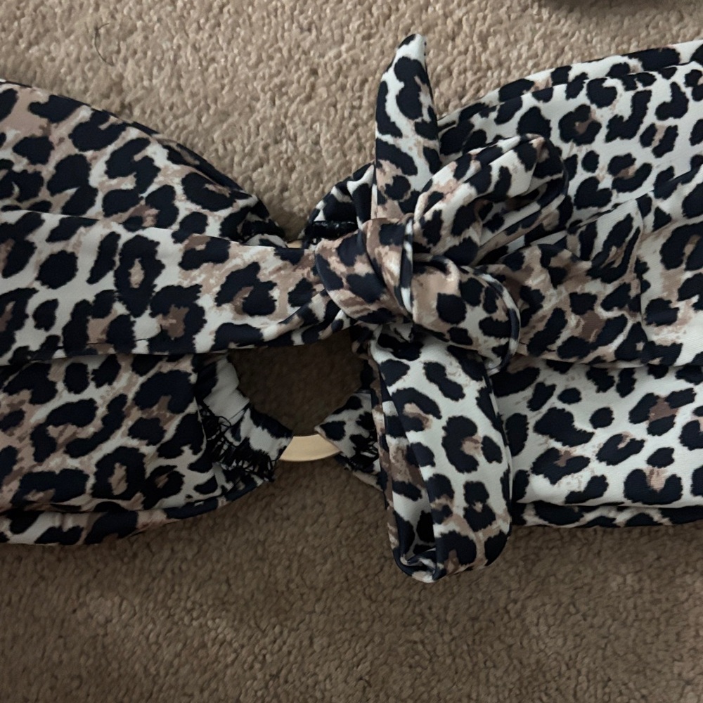 Leopard Print Bikini Set - image 5
